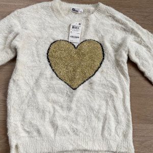Big girls pullover sweater